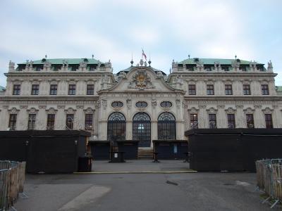 2023年オーストリア＆ドイツのX’masマーケット【９６】ベルヴェデーレ宮殿へ