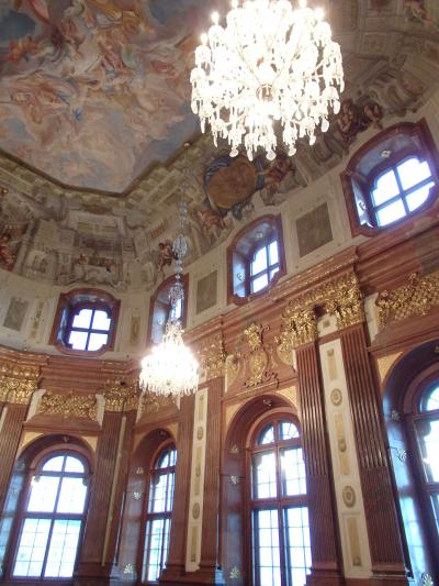 2023年オーストリア＆ドイツのX’masマーケット【９７】ベルヴェデーレ宮殿上宮