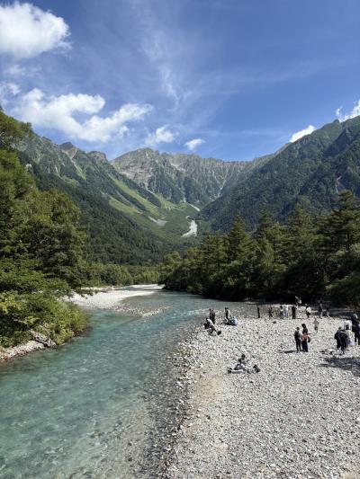 初上高地と乗ってみたかった二階建てロープウェイの新穂高に行く旅♡