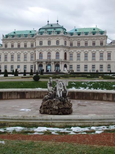 2023年オーストリア＆ドイツのX’masマーケット【９８】ベルヴェデーレ宮殿の庭園散策