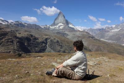 2025　スイス　山岳ホテルと氷河特急エクセレンスクラス（2/4）　氷河特急乗車　マッターホルン　リフェルベルグ　リッフェルハウス1853