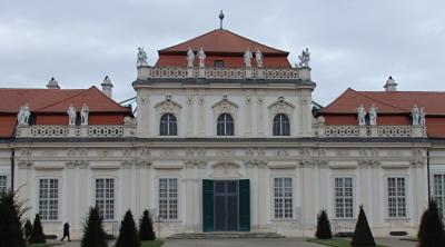 2023年オーストリア＆ドイツのX’masマーケット【９９】ベルヴェデーレ宮殿下宮