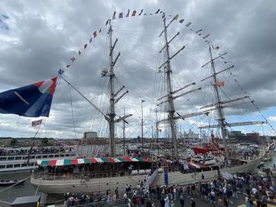 セイル・アムステルダムに参加する:2泊5日の強行軍