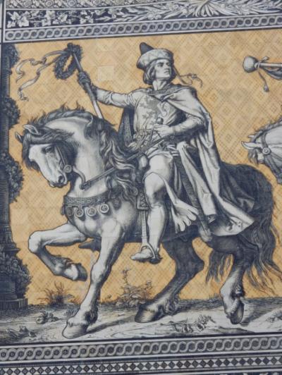 ドイツ、チェコ、ハンガリー、オーストリア、イタリア周遊26日間一人旅　10．ドレスデン（1）壁画「君主の行列」に感動