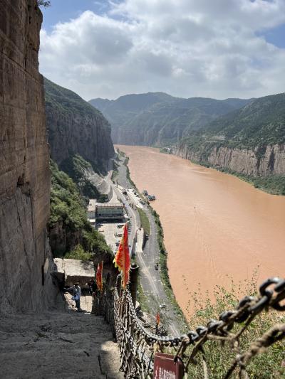 山西省運城の旅～大渓谷を流れる黄河を眺める