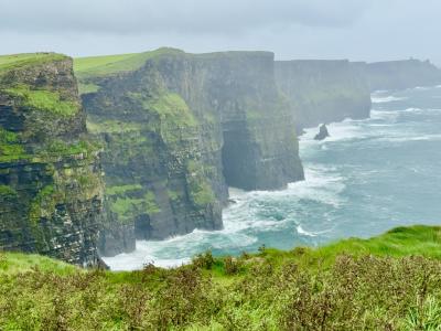 2025年8月アイルランド８日間②モハーの断崖とコング修道院