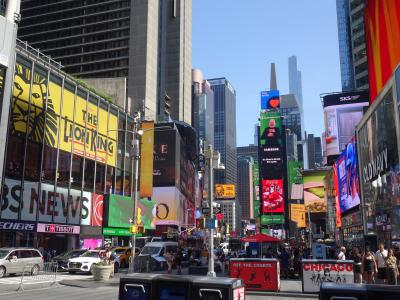 ニューヨーク 4泊7日 JALマイル旅(2)ニューヨーク初日 タイムススクエア、メトロポリタン美術館など(2025年8月)