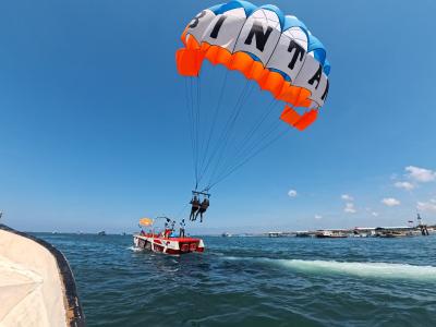 10歳子連れバリ＆シンガポール7泊9日【6】パラセーリング～マリオット・バリ・ヌサドゥア・テラス