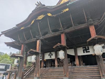 面白くてあっという間の拝観となった善光寺