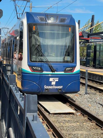 2025年8月アメリカ西海岸鉄道旅行8（シアトル・リンクライトレール）