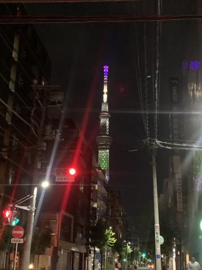 ロケ地巡りとポールダンスショーin東京