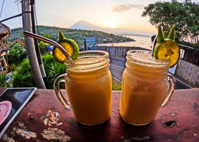 バリ島、静かな田舎の方の旅③　アメッド・ダイビング1－2日目。