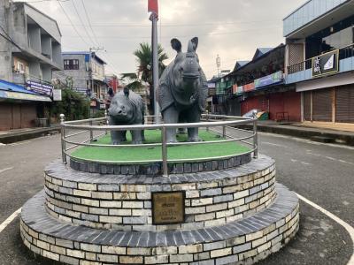 2025年夏旅行は平穏と騒乱が交差したネパールの旅７／朝早めに覚めたので、ソウハラの街の一角を歩いてみました。