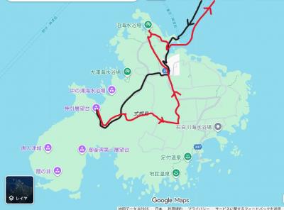 旅日記 式根島へ!新島へ!大島へ!夜行日帰りアイランドホッピングツアー2日目上陸♪