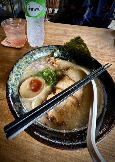 30年間の海外駐在員生活を終え、人生の最後にタイ国に移住してみる事にしたの...記（「豚骨ラーメン」食べに参る、編／バンコク／タイ）