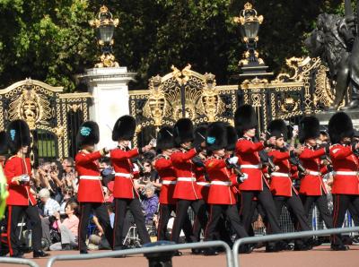 久しぶりのロンドン、当日の予定は大英博物館へ、更に衛兵交代式も加わっての定番コースに。その２