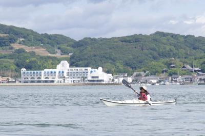 岡山空港往復ANAのセールでゲット、牛窓でカヤックとリゾートホテル満喫！（１．牛窓シーカヤック）
