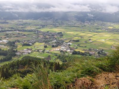 南阿蘇から濃霧の阿蘇山にドライブ　
