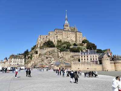 フランス,ベルギー個人旅行@2025.9【2日目】モンサンミッシェル日帰りツアー 