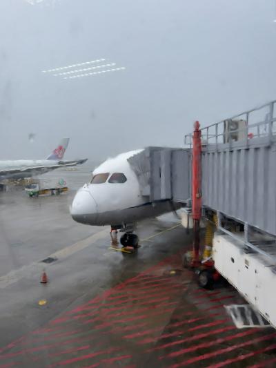 2025年9月台湾鉄道旅行2（NH851便で台北松山空港へ）