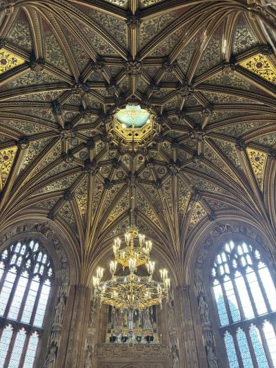 ロンドン1人旅 6日目(国会議事堂の内部見学)