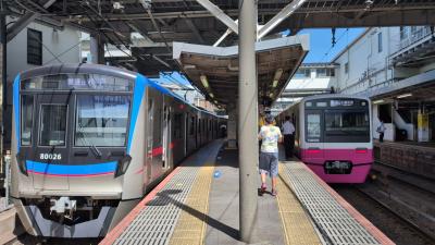 松戸線完乗へ!新京成電鉄80000形電車京成塗装車に乗る!