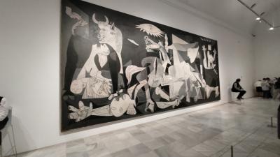 7/8　やつとスペインへGo!　コルドバ→マドリッド(メスキータ、国立ソフィア王妃芸術センター)