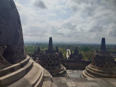 ☆2025インドネシアお一人様旅　１、2日目ジョグジャのボルブドゥールへ向かう