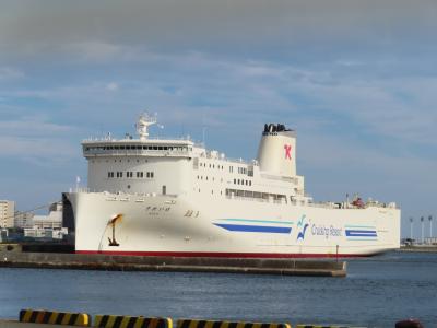 新門司港と横須賀港を結ぶ東京九州フェリーに乗るために関門海峡と横須賀へ②船旅編