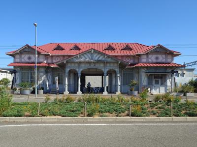 2025年10月　大阪南海電鉄方面日帰り旅行　田尻歴史館　浜寺公園旧駅舎　浜寺公園の猫　南海ビル