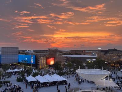 大阪関西・万博 9回目 15時30分に入場後、ブルカリア、いのちの未来、NTTと人気3パビリオンに入場(2025年8月)