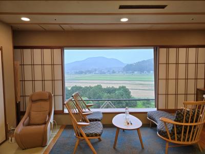 グランクラスで行く新潟、月岡温泉華鳳に泊まる