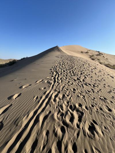 カザフスタンの砂漠地帯へ