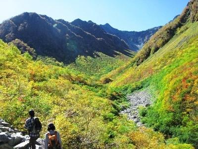 紅葉の涸沢の記録