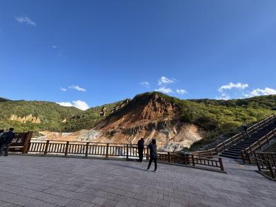 登別温泉でまったり過ごしました