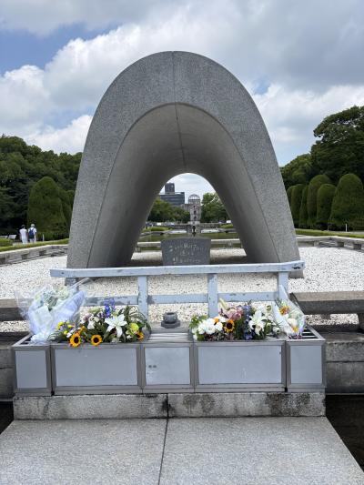 横浜DeNAベイスターズの応援で広島へ。⑨広島平和記念資料館を訪れてシニア夫婦はじっくり拝見しました。