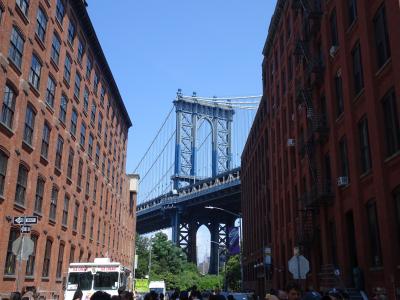 ニューヨーク 4泊7日 JALマイル旅(6最終)ニューヨーク4日目と帰国 ブルックリン橋 帰りはプレエコにアップグレード(2025年8月)