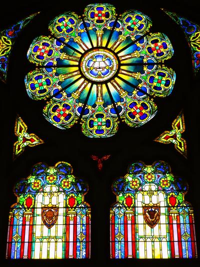 小樽爽秋-3 小樽芸術村 似鳥美術館 名品ずらり ☆ステンドグラスGallery‐撮影可は少し