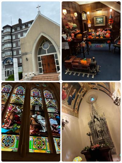 那須ステンドグラス美術館の後は東京でお寿司！