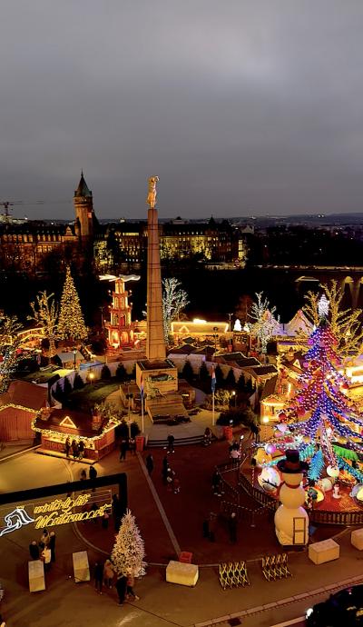 「ルクセンブルク」小さな小さなクリスマスマーケット☆