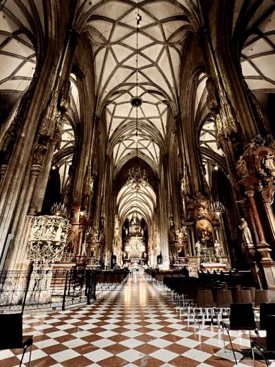 ２０２４【秋旅その１０】 ウィーンと言えばフィアカーなので。　ついに観光最終日！　シュテファン大聖堂と聖ペーター教会