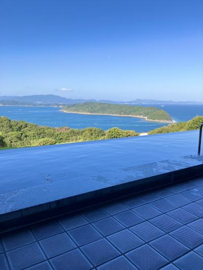 インフィニティ露天風呂温泉と鯛づくし料理を堪能して、めで鯛！