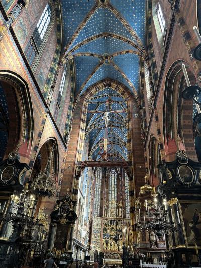 ポーランド一人旅 ⑦ クラクフ ヴァヴェル城 聖マリア教会