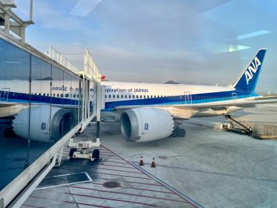 ソウル早朝発・ANA862便で東京へ/羽田＝沖縄より短い国際線搭乗記