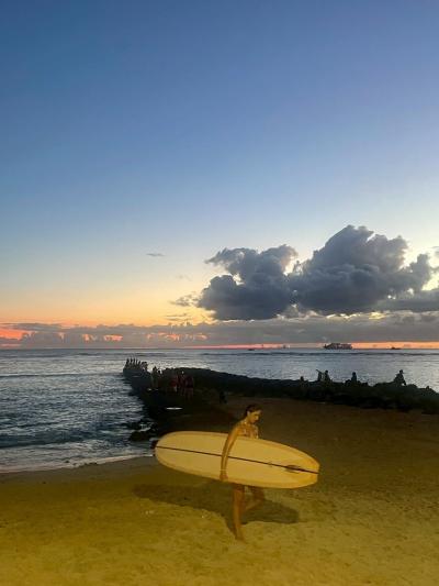やっぱりここはストレスフリーの島 ハワイ家族旅 出発しますぅ