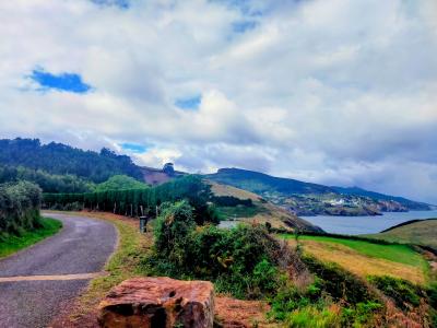 海沿いの絶景と番犬の吠える丘：北の道2日目