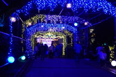 時之栖のイルミネーションを見て来ました 2025.10.12