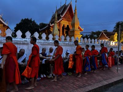 初ラオス、ルアンパバーン!