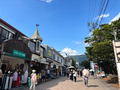 酷暑の都会から避難！①軽井沢も暑い・・・