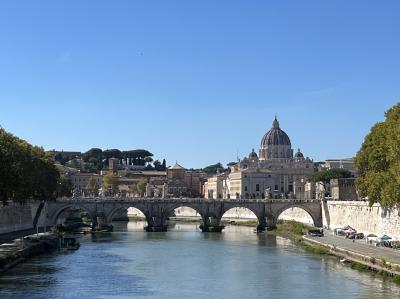 イタリア2025初秋１日目　ローマ、フィレンツェとその近郊　到着編